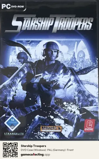 Starship Troopers Computer, Germany box front