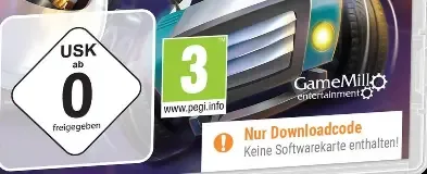 Nickelodeon Kart Racers 2: Grand Prix, the USK square on its front