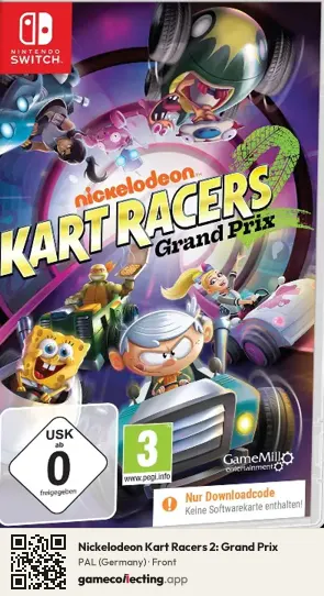Nickelodeon Kart Racers 2: Grand Prix Nintendo Switch, Germany box front