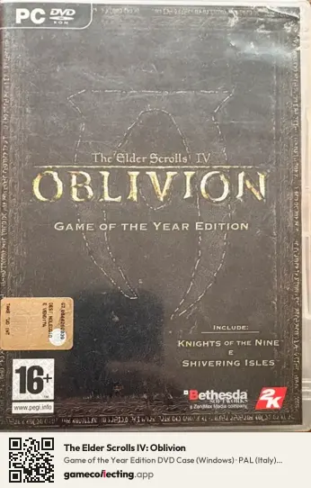 The Elder Scrolls IV: Oblivion Computer, Italy box front