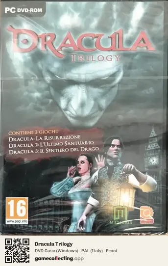 Dracula Trilogy Computer, Italy box front