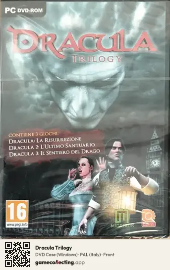Dracula Trilogy Computer, Italy box front