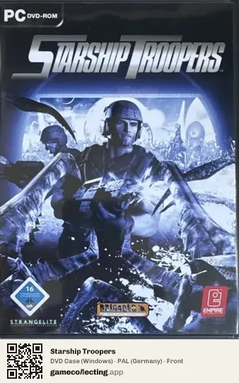 Starship Troopers Computer, Germany box front