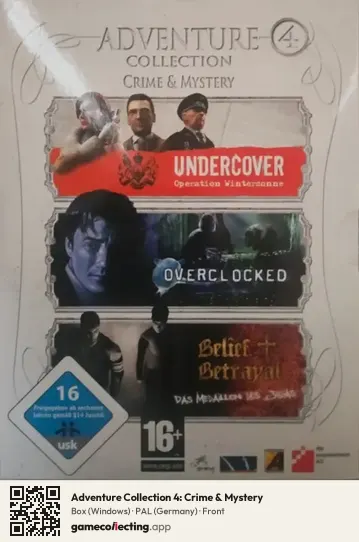 Adventure Collection 4: Crime & Mystery Computer, Germany box front