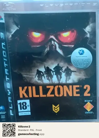 Killzone 2 PlayStation 3, PAL box front