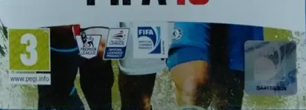 FIFA 10, the PEGI square on its front