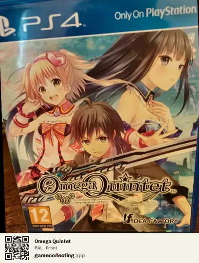 Omega Quintet PlayStation 4, PAL box front