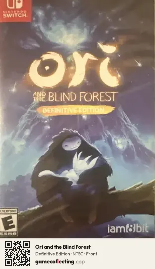 Ori and the Blind Forest Nintendo Switch, NTSC box front