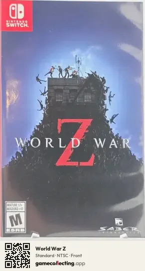 World War Z Nintendo Switch, NTSC box front