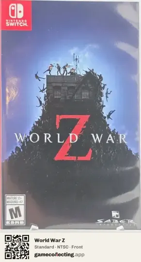 World War Z Nintendo Switch, NTSC box front