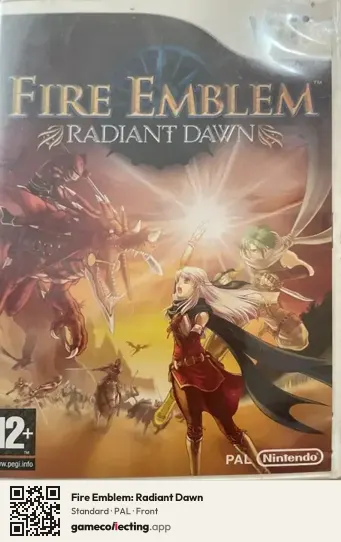 Fire Emblem: Radiant Dawn Nintendo Wii, PAL box front