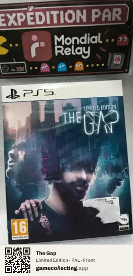 The Gap PlayStation 5, PAL box front
