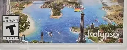 Tropico 6, the ESRB box on its front