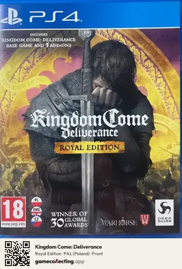 Kingdom Come: Deliverance PlayStation 4, Poland box front