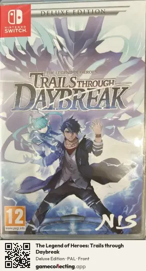 The Legend of Heroes: Trails through Daybreak Nintendo Switch, PAL box front