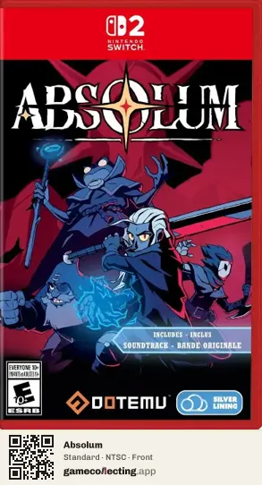 Absolum Nintendo Switch 2, NTSC box front