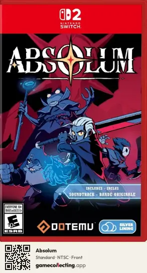 Absolum Nintendo Switch 2, NTSC box front