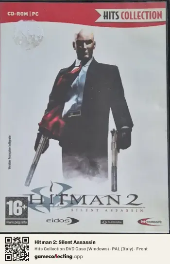 Hitman 2: Silent Assassin Computer, Italy box front