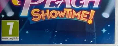 Princess Peach: Showtime!, the PEGI square on its front