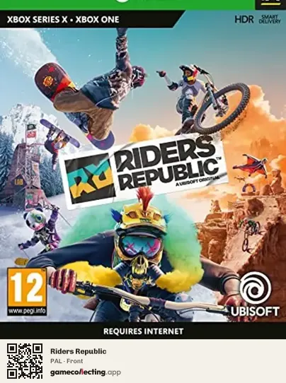Riders Republic Xbox Series X, PAL box front