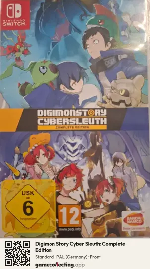 Digimon Story Cyber Sleuth: Complete Edition Nintendo Switch, Germany box front