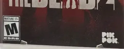 Into the Dead 2, the ESRB box on its front