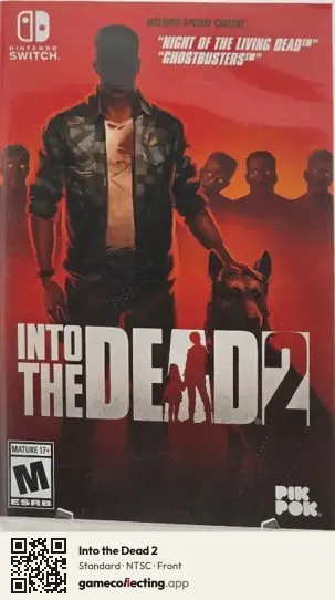 Into the Dead 2 Nintendo Switch, NTSC box front