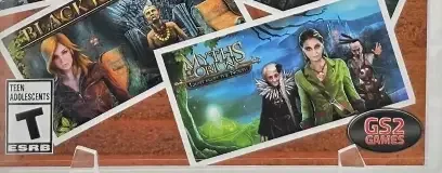 Hidden Objects Collection, the ESRB box on its front