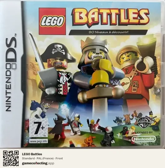 LEGO Battles Nintendo DS, France box front