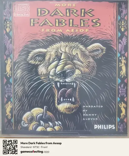 More Dark Fables from Aesop Philips CD-i, NTSC box front