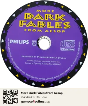 More Dark Fables from Aesop Philips CD-i, NTSC disc