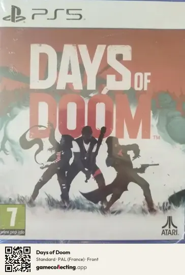 Days of Doom PlayStation 5, France box front