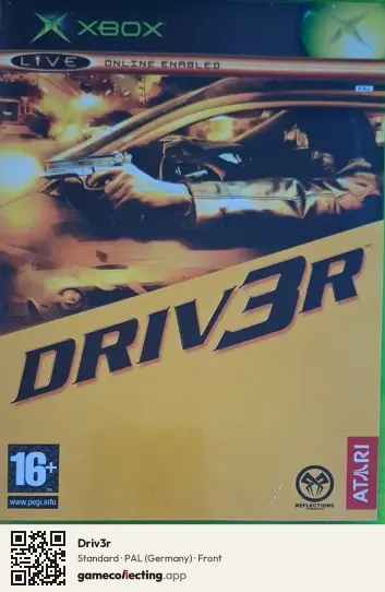 Driv3r Xbox, Germany box front