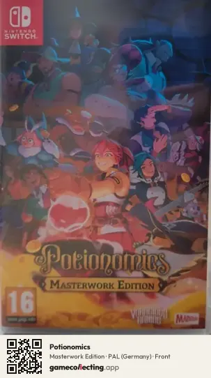 Potionomics Nintendo Switch, Germany box front