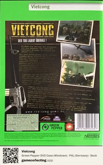 Vietcong Computer, Germany box back