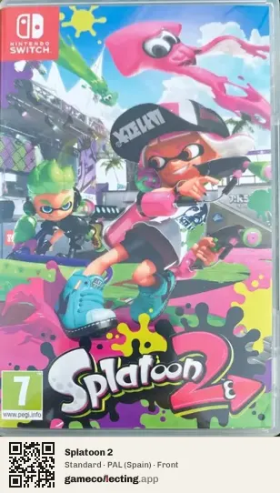 Splatoon 2 Nintendo Switch, Spain box front