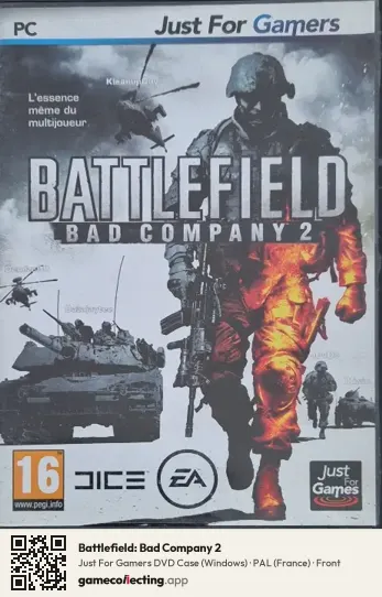 Battlefield: Bad Company 2 Computer, France box front