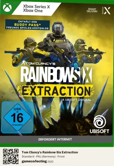 Tom Clancy's Rainbow Six Extraction Xbox Series X, Germany box front