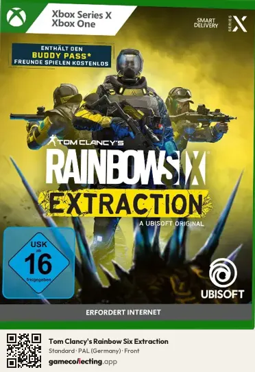 Tom Clancy's Rainbow Six Extraction Xbox Series X, Germany box front