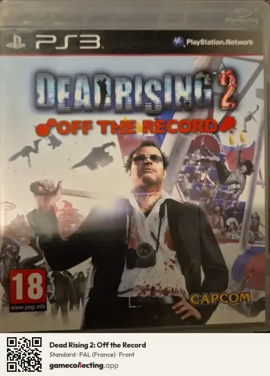 Dead Rising 2: Off the Record PlayStation 3, France box front