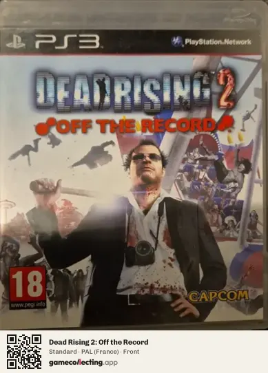 Dead Rising 2: Off the Record PlayStation 3, France box front