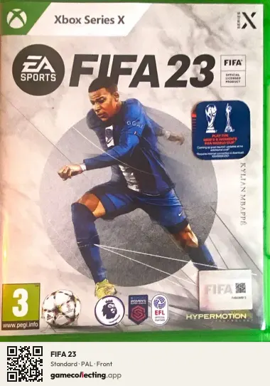 FIFA 23 Xbox Series X, PAL box front
