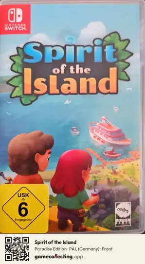 Spirit of the Island Nintendo Switch, Germany box front