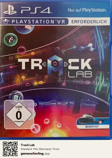 Track Lab PlayStation 4, Germany box front