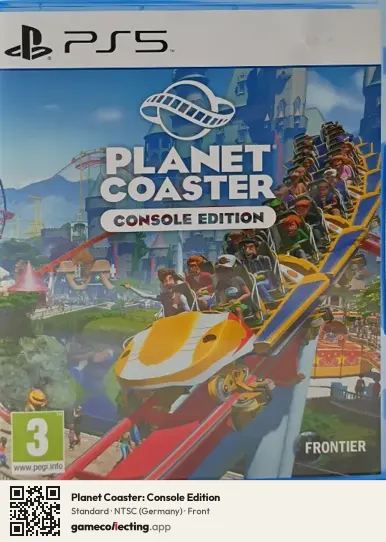 Planet Coaster: Console Edition PlayStation 5, Germany box front