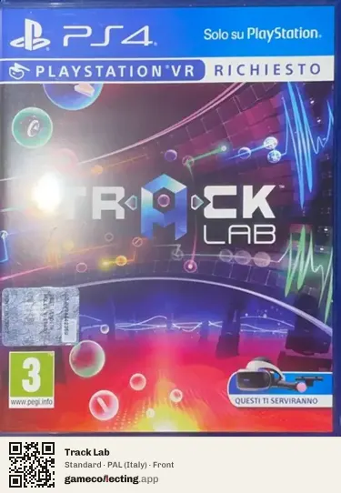 Track Lab PlayStation 4, Italy box front
