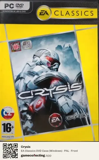 Crysis Computer, PAL box front
