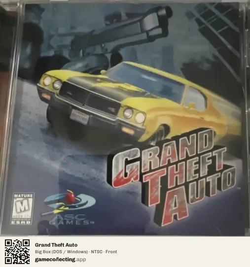 Grand Theft Auto Computer, NTSC box front