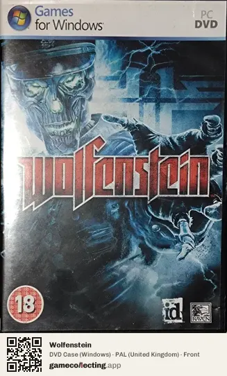 Wolfenstein Computer, United Kingdom box front