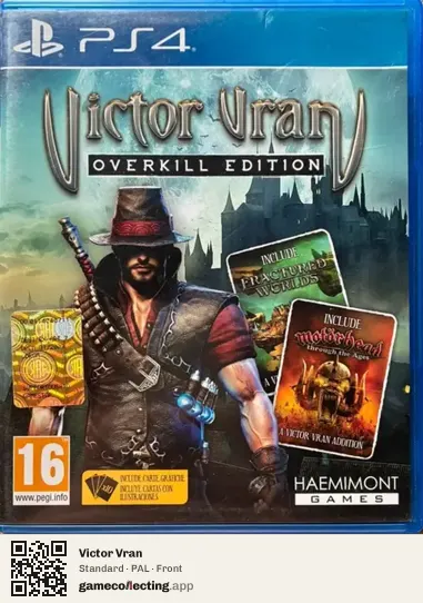 Victor Vran PlayStation 4, PAL box front